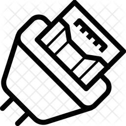 256x256 Hdmi Cable Icon Of Line Style