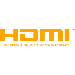 256x256 Orange Hdmi Icon