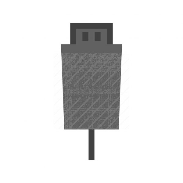 600x600 Settings Input Hdmi Greyscale Icon
