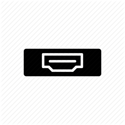 512x512 Hdmi, Port Icon
