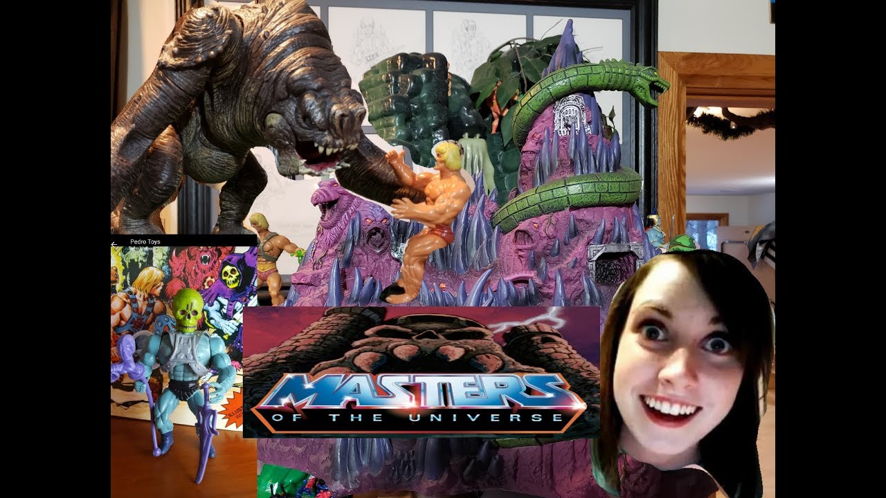 1280x720 Heman Skeletor Best Snake Mountain Toy Statue Icon Heroes