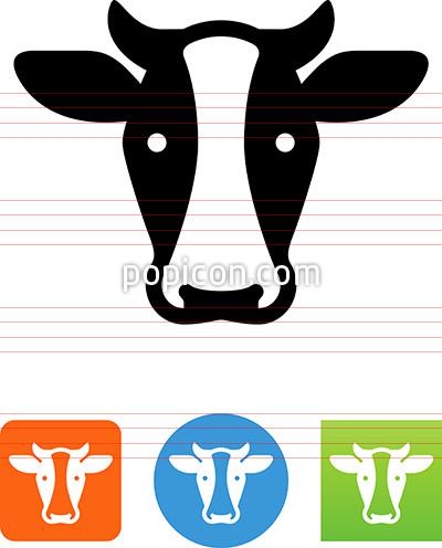 400x496 Dairy Cow Head Icon