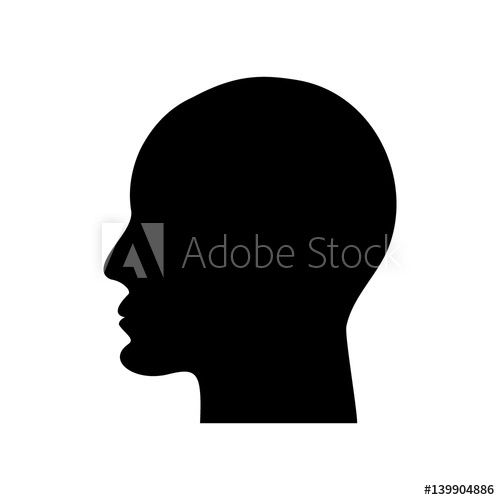 500x500 Human Head Icon