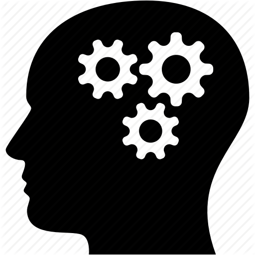 512x512 Brain, Cogs, Gears, Head, People, Think, Thinking Icon