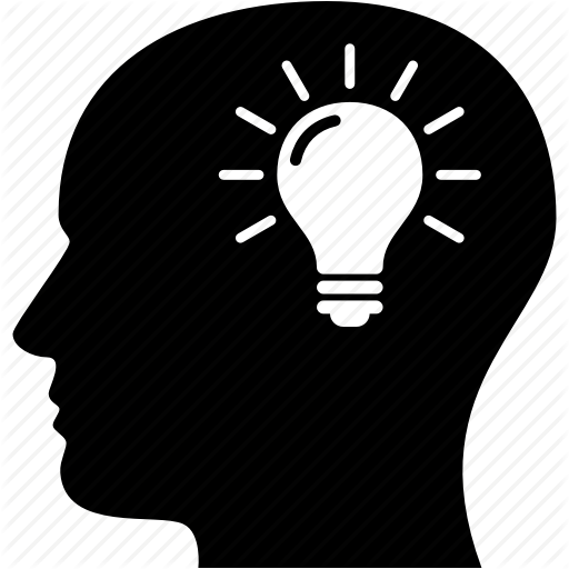 512x512 Bulb, Bulb Head, Business, Creative, Idea, Imagination, Thinking Icon