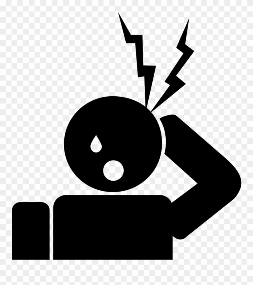 880x991 Headache Cliparts Transparent
