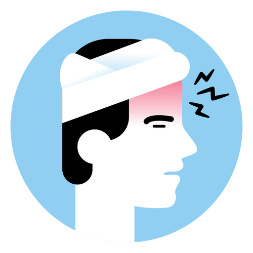 512x512 Headache Sickness Symptom Icon