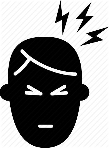 380x512 Head, Headache, Man, Pain, Zika Symptom Icon