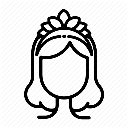 512x512 Band, Face, Girl, Hair, Head, Headband, People Icon