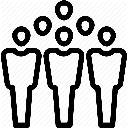 512x512 Employees, Group, Headcount, People, Public Icon