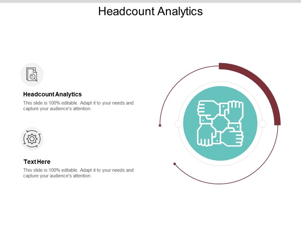 960x720 Headcount Analytics Ppt Powerpoint Presentation Icon Brochure Cpb