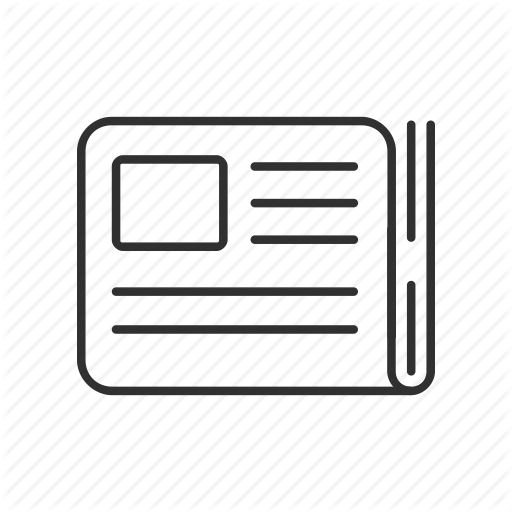 512x512 Front Page, Headline, News, News Paper, Newspaper, Paper Icon