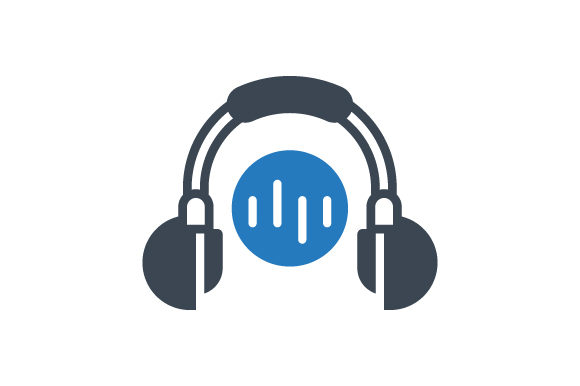 580x386 Earphone Icon Graphic