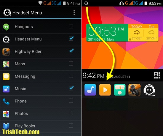 550x458 Auto Launch Apps In Android When Headsets Are Plugged