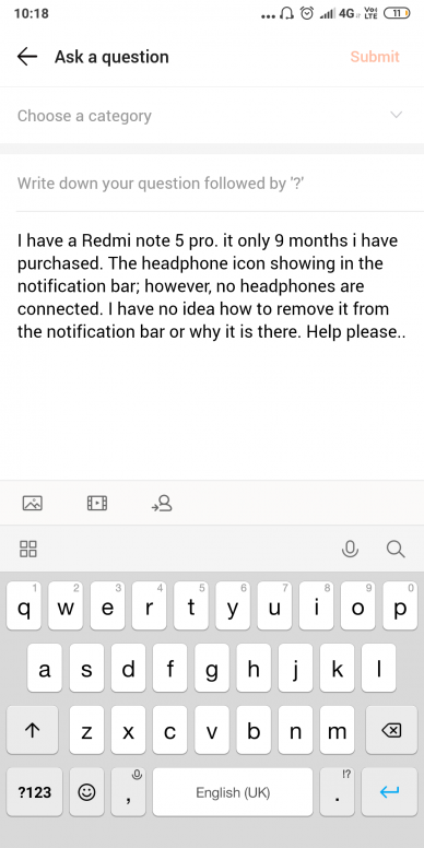 388x776 Headphone Icon Showing However No Headphone Are Connected