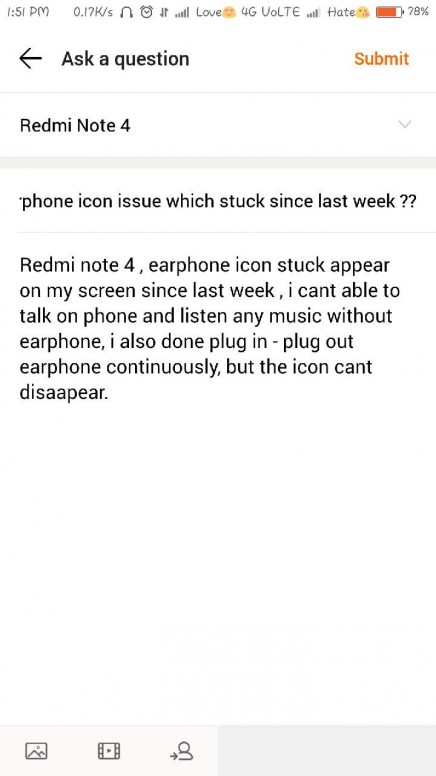 436x776 How Can I Resolve The Earphone Icon Issue Which Stuck Since Last