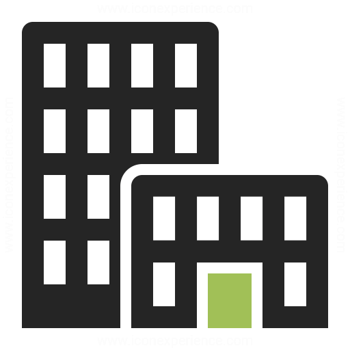 512x512 Office Building Icon Iconexperience