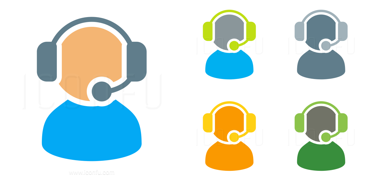 1200x600 User Headset Icon