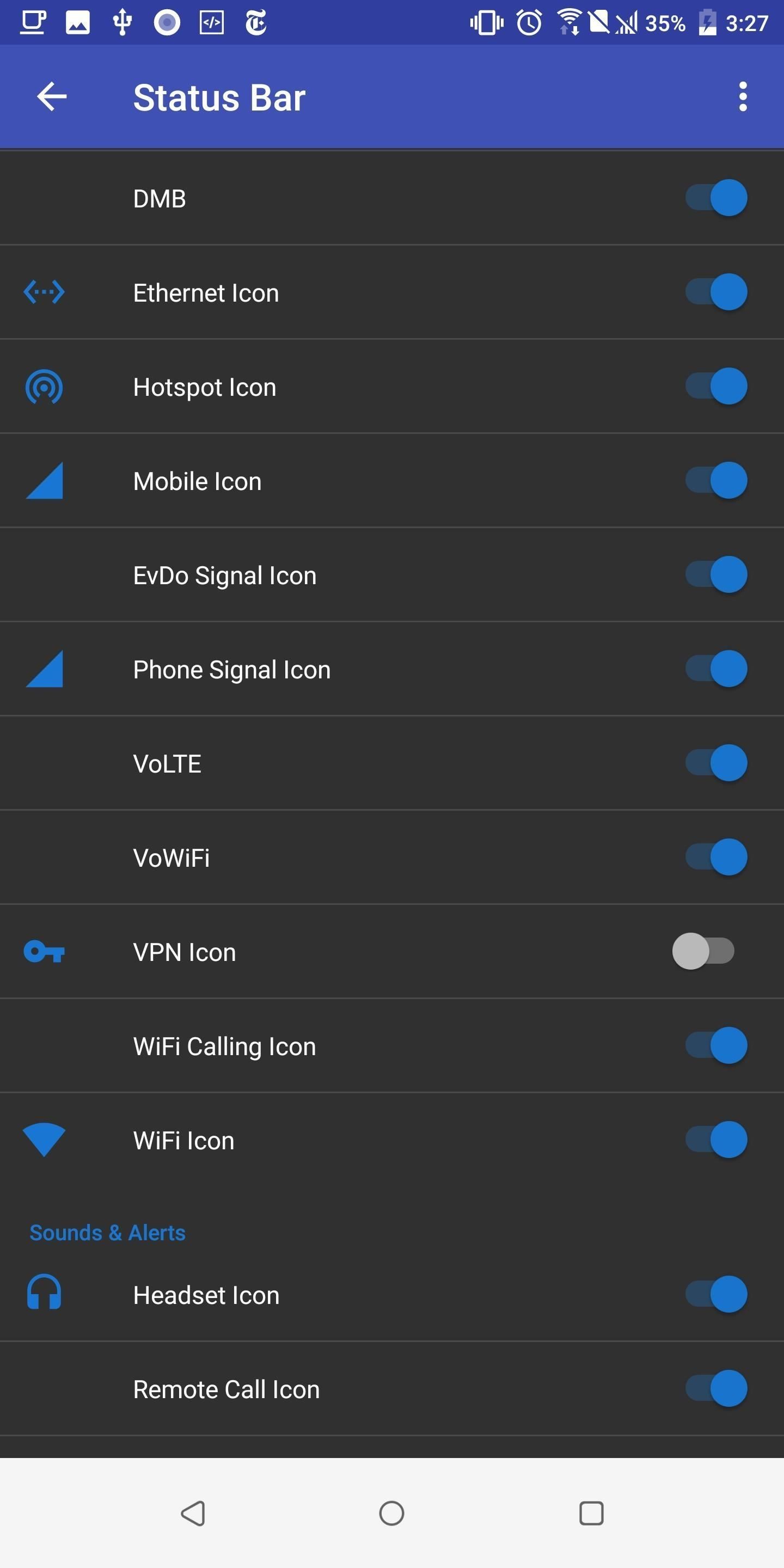 1440x2880 How To Hide The Vpn Icon In Your Status Bar On Android No Root