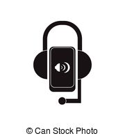 180x195 Headset Icon On Phone
