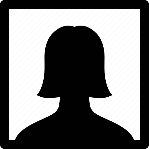 512x512 Female, Headshot, Photo, Picture, Portrait, Selfie, Woman Icon