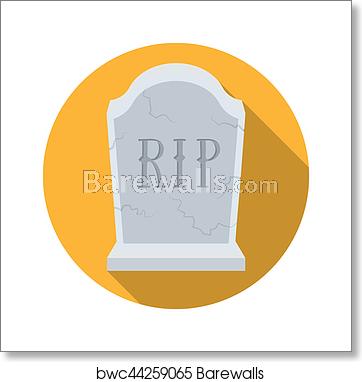 Headstone Icon In Flat Style Isolated On White Background Funeral 362x382 Headstone Icon In Flat Style Isolated On White Background Funeral