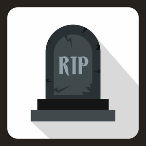 Tombstone Icon In Flat Style On A White Background Vector 300x300 Tombstone Icon In Flat Style On A White Background Vector