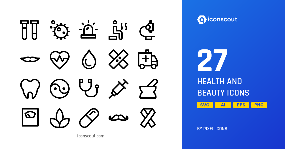 1200x630 Download Health And Beauty Icon Pack