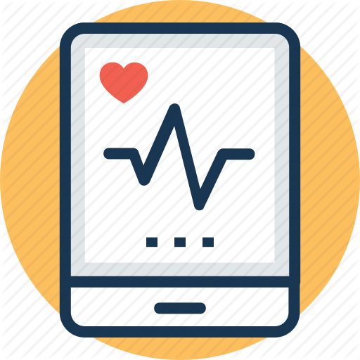 512x512 Health App, Heart Beat, Heart Rate App, Medical Application, Pulse