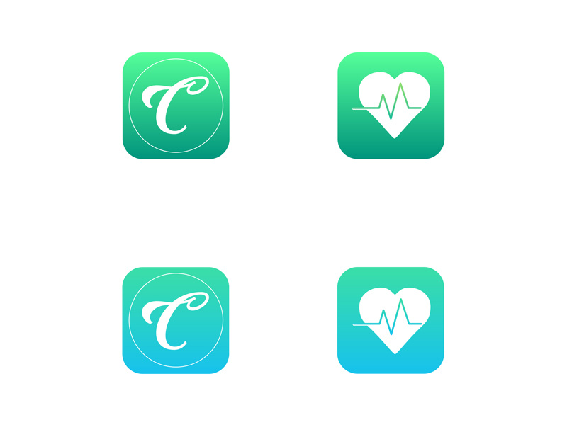 800x600 Health App Icon Concepts