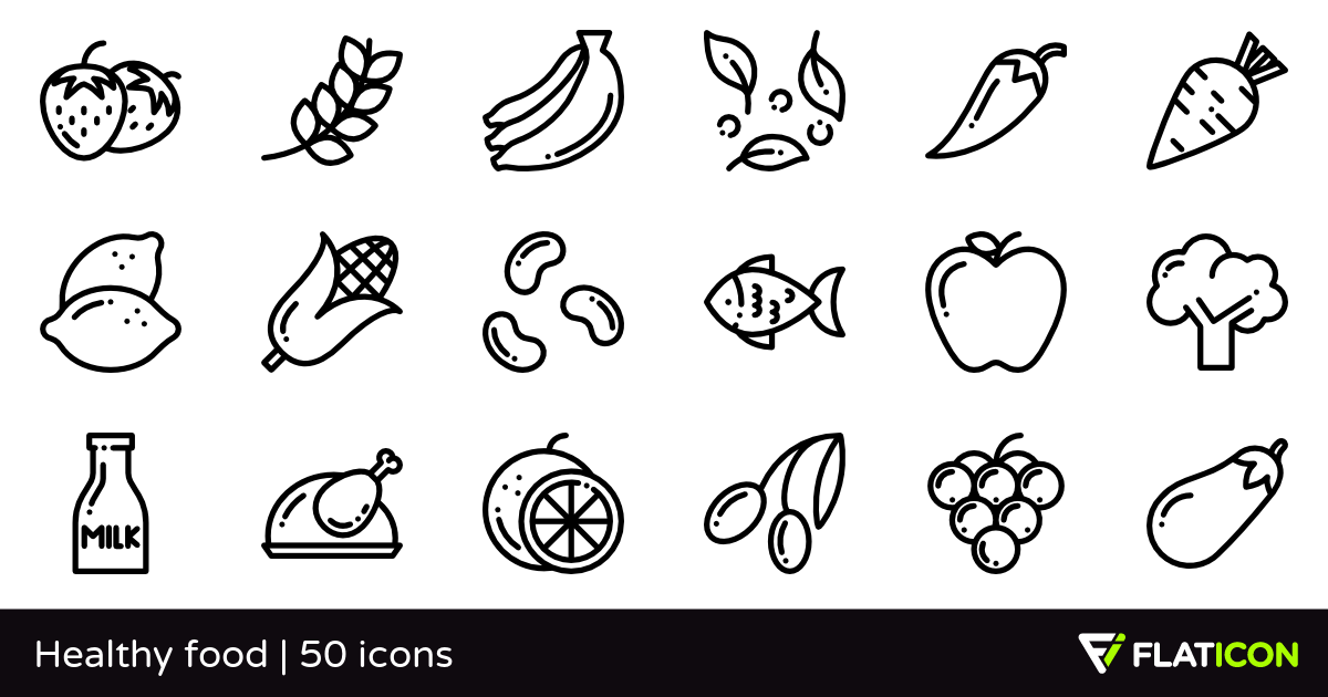 1200x630 Healthy Food Free Icons