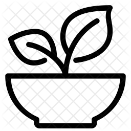 256x256 Healthy Food Icon Of Line Style