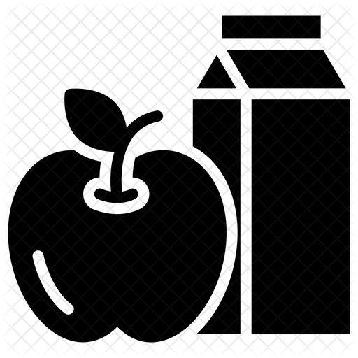 512x512 Takeaway Healthy Food Icon Of Glyph Style