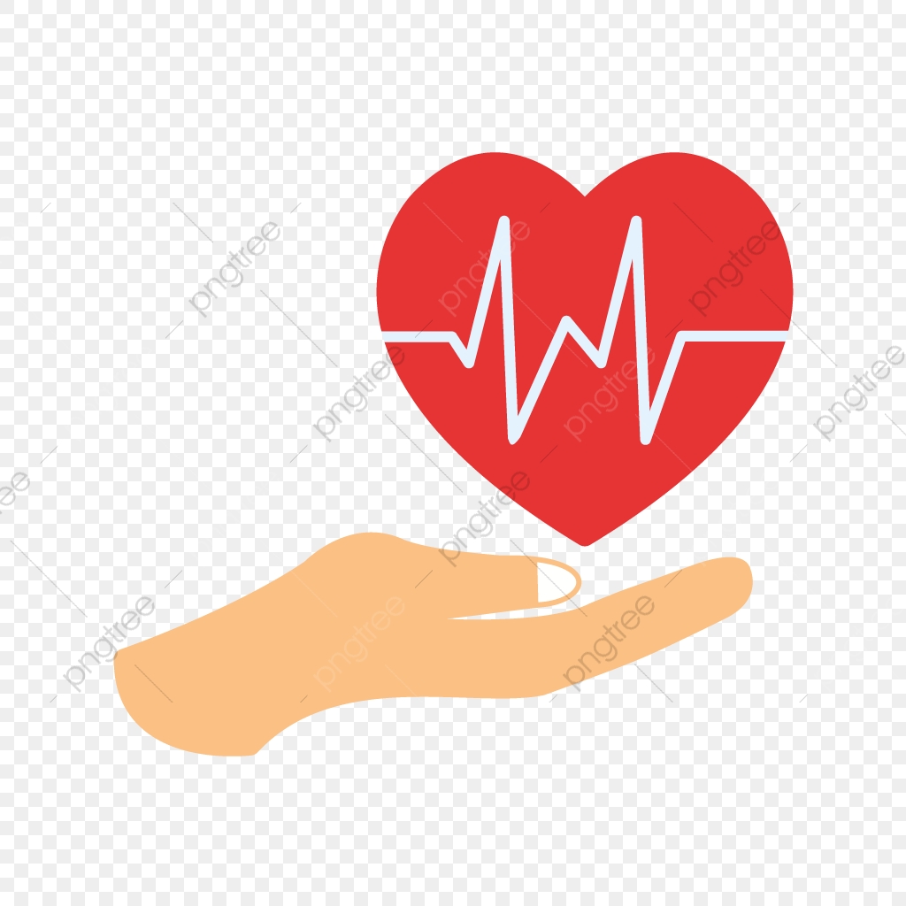 1024x1024 Vector Health Icon, Health, Heart, Beat Png And Vector
