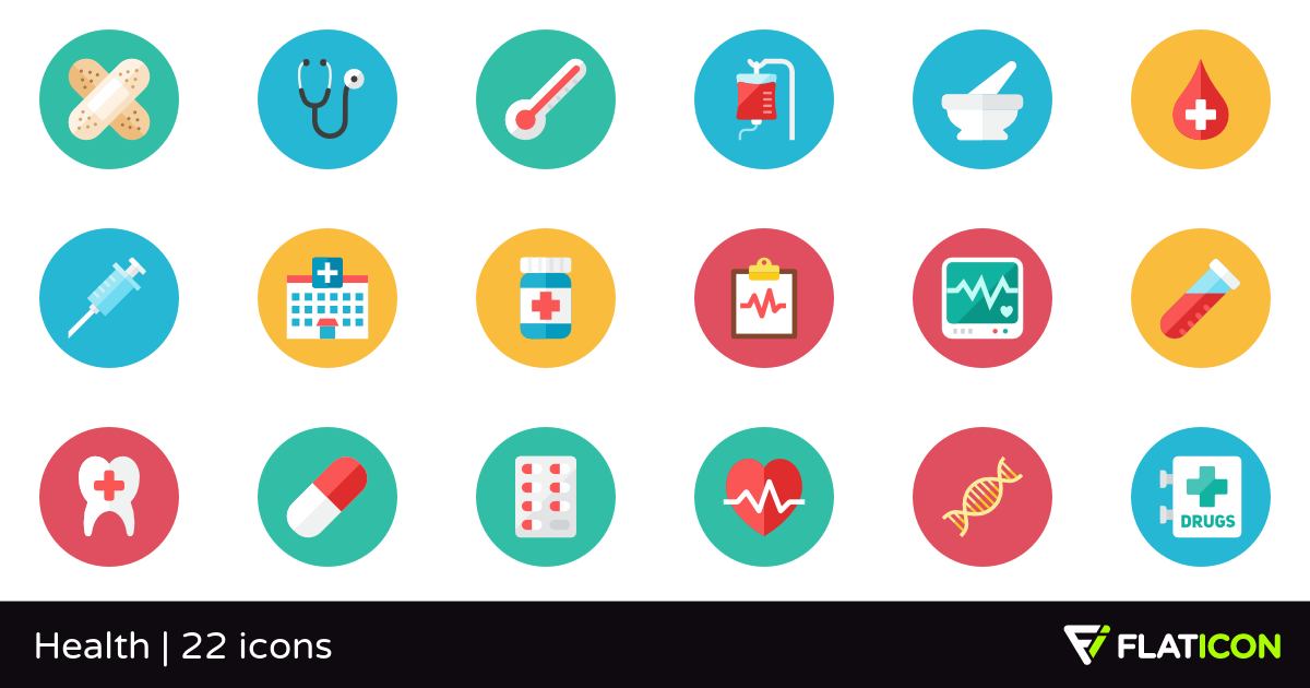 1200x630 Health Premium Icons