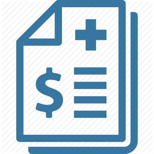 512x512 Health Insurance, Medical Bill, Medical Receipt Icon