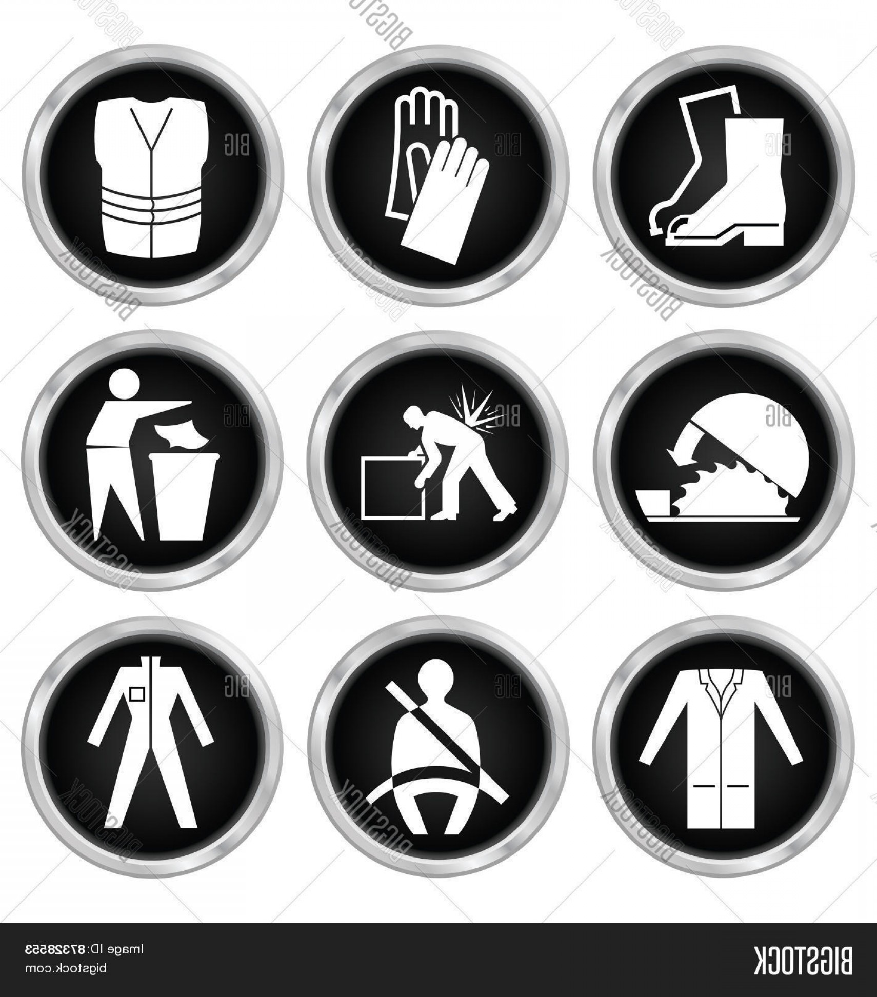 1710x1944 Stock Vector Health And Safety Icons Hoodamathrun