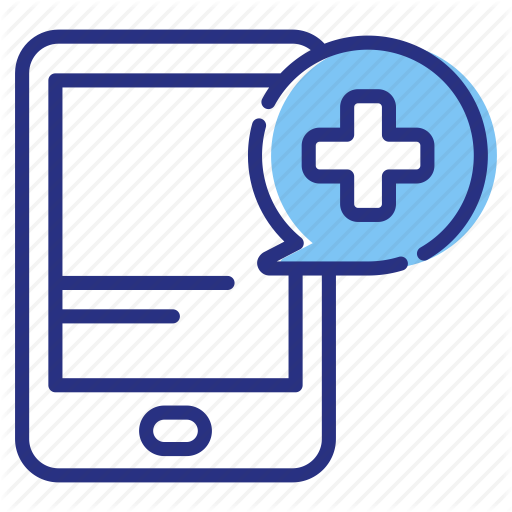 512x512 Medical Help, Mobile Health, Online Medical Services Icon