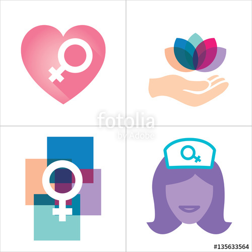 500x500 Women's Health Services Icon Stock Image And Royalty Free Vector