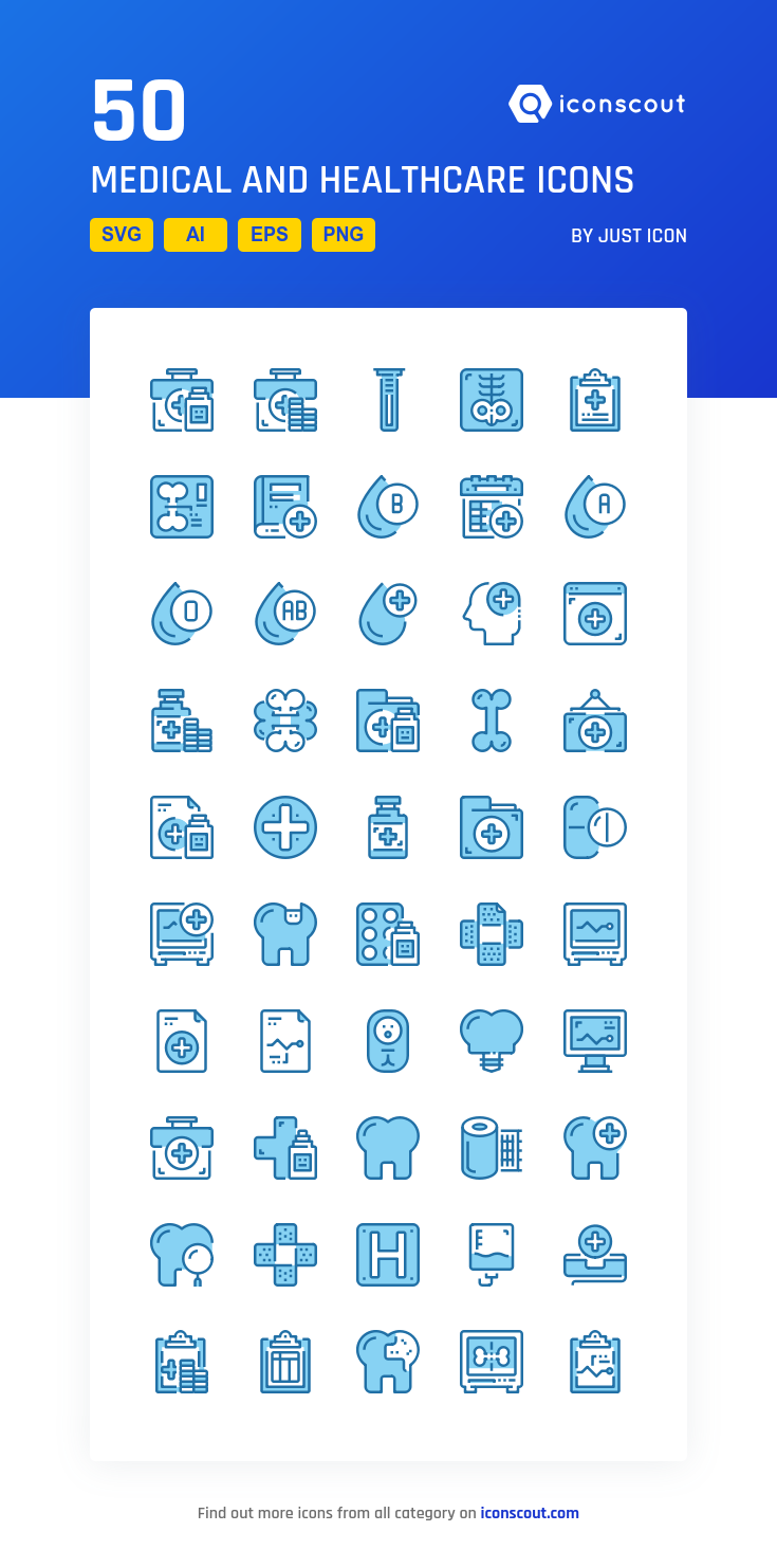735x1482 Medical And Healthcare Icon Pack