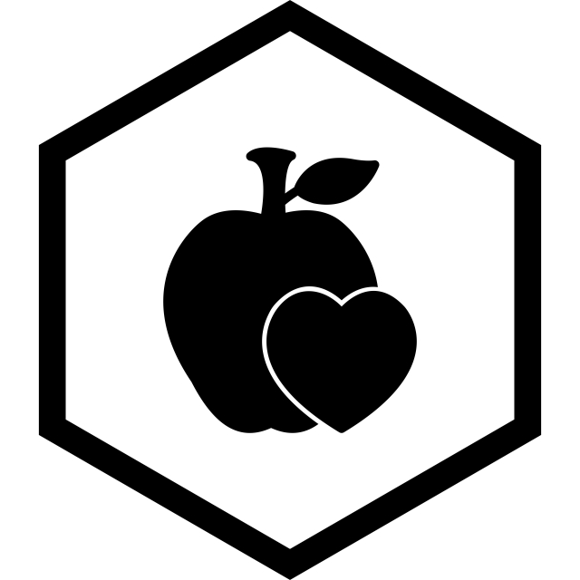 640x640 Healthy Food Icon In Trendy Style Isolated Background, Healthy