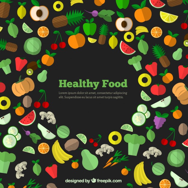 626x626 Healthy Food Icons Vector Free Download