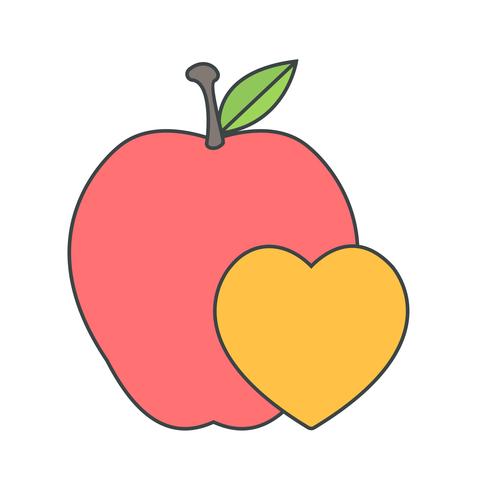 490x490 Vector Healthy Food Icon