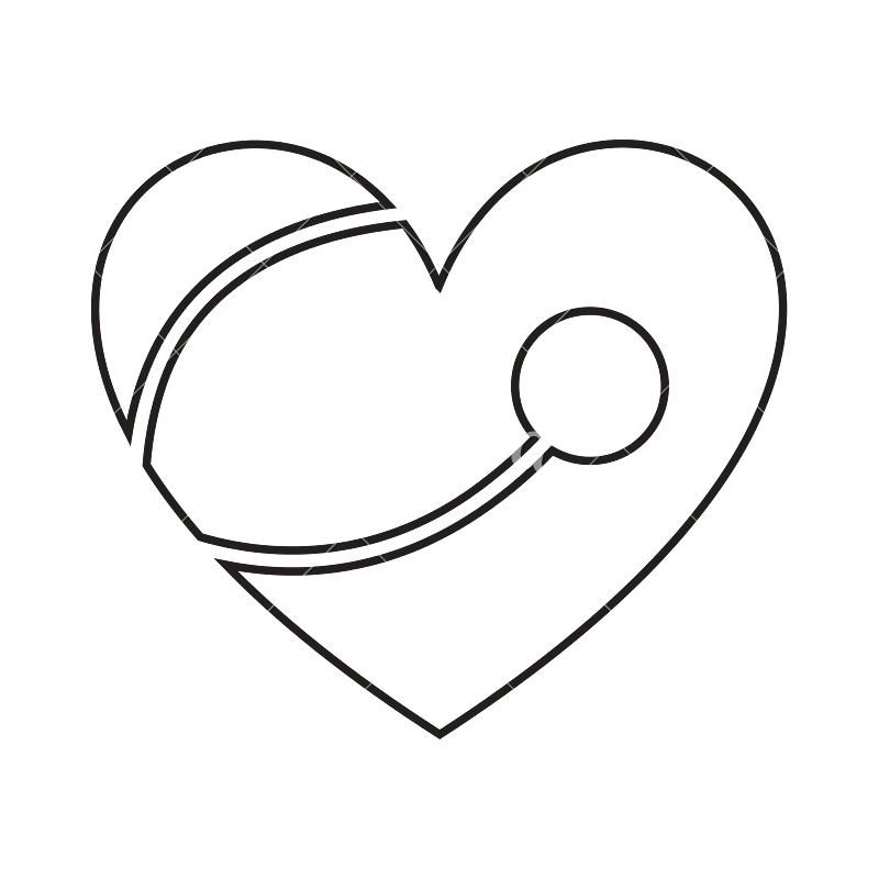 800x800 Healthy Heart Symbol Isolated Icon