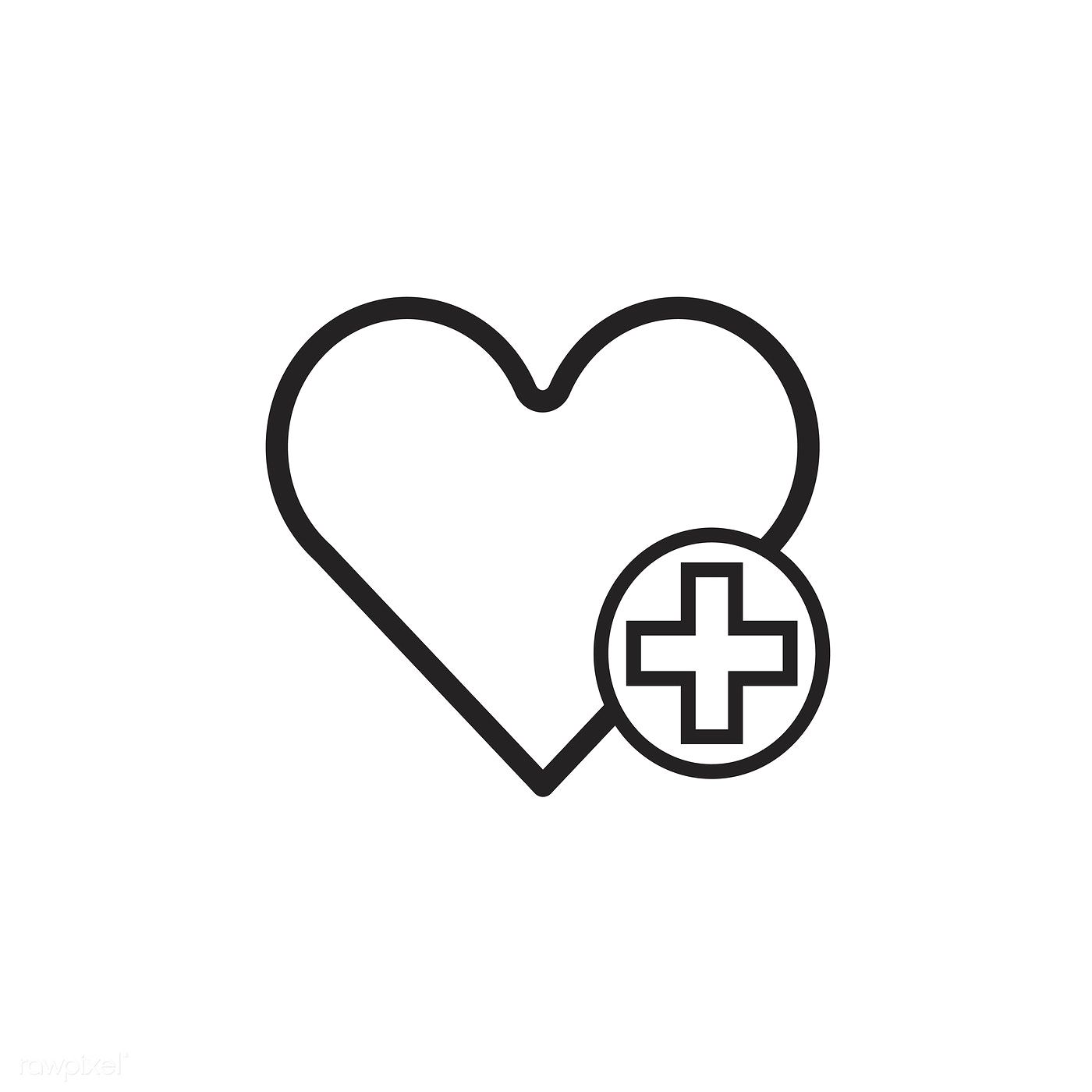 1400x1400 Healthy Heart Icon Vector Free Image