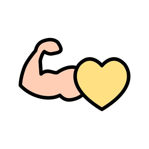 490x490 Vector Healthy Heart Icon