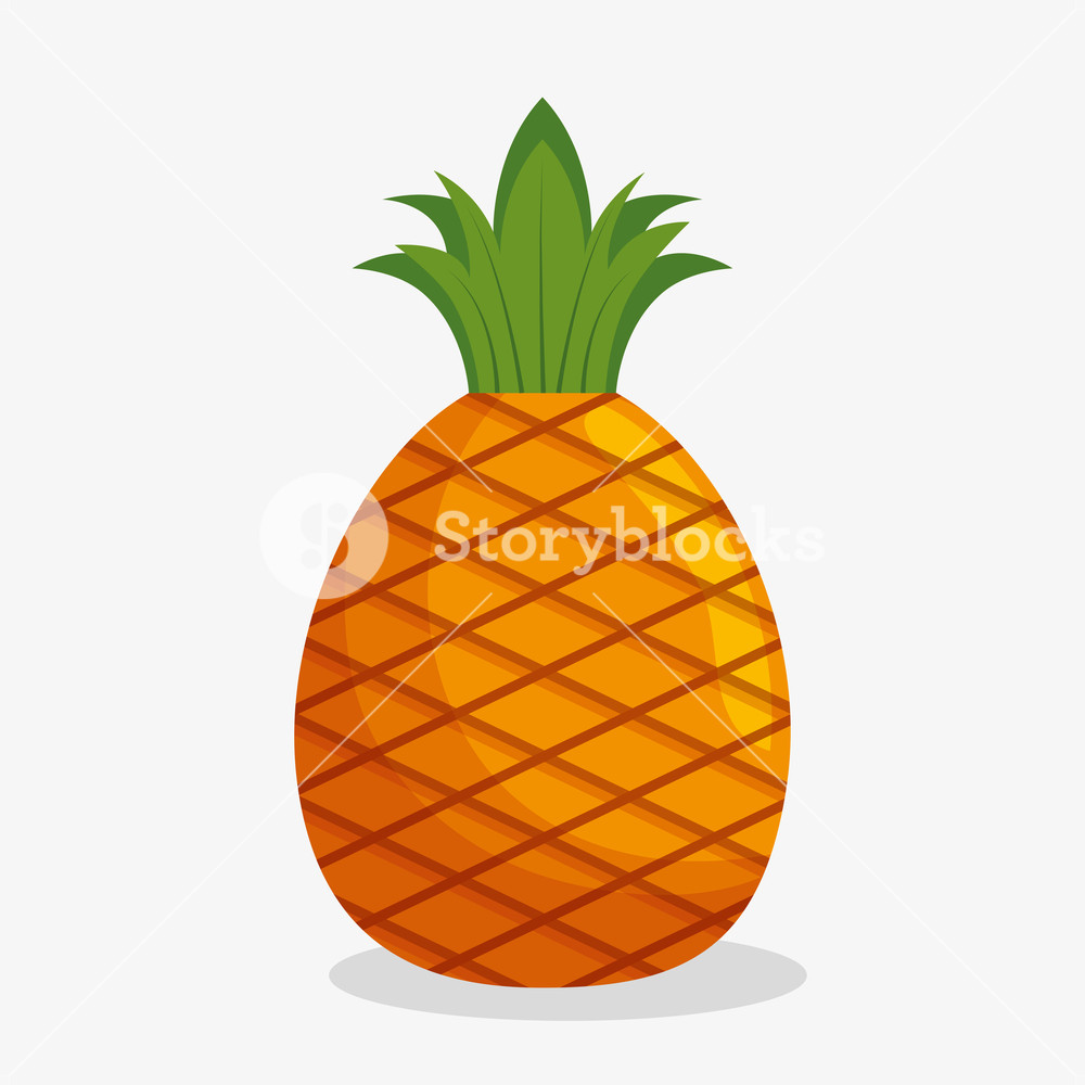 1000x1000 Delicious Fresh Fruit Healthy Icon Vector Illustration Design