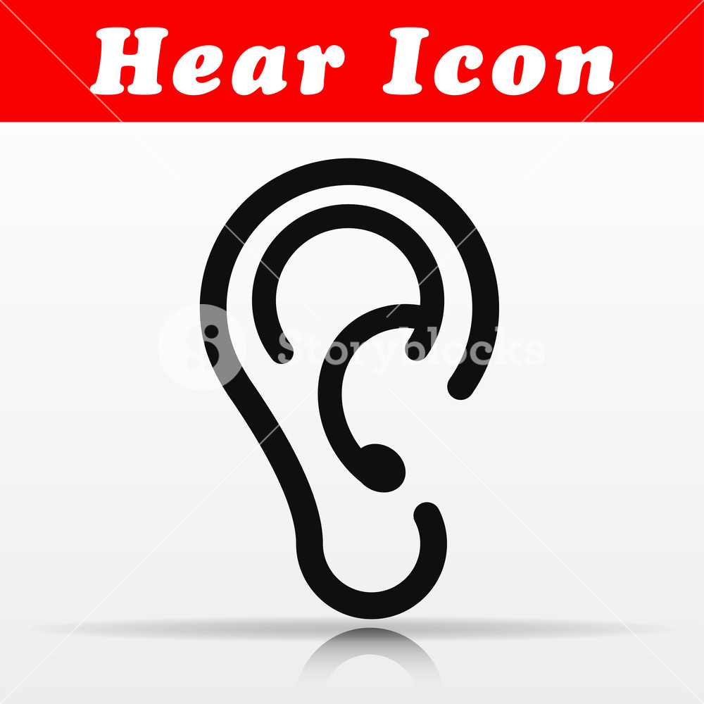 1000x1000 Illustration Of Black Hear Vector Icon Design Royalty Free Stock