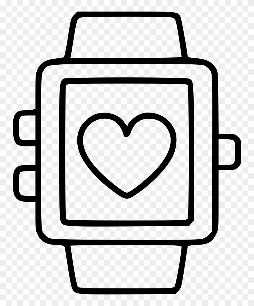 880x1060 Smartwatch Heart Fitness Healthcare Heartbeat App Icon