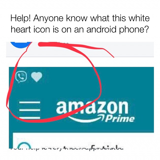 640x639 What App Is A Solid White Heart Notification